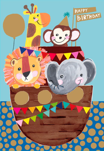 Picture of ANIMALS BIRTHDAY CARD